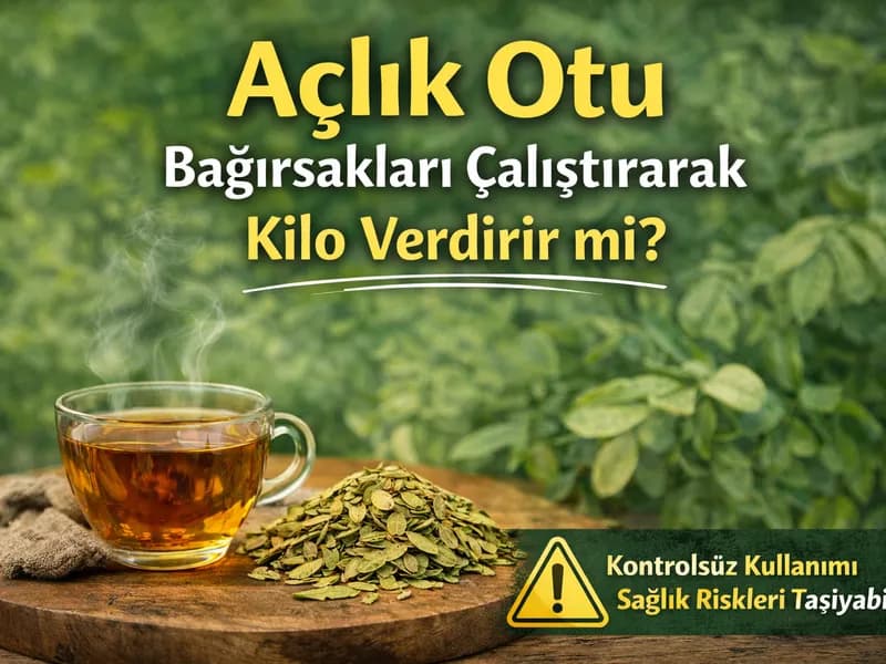 Açlık Otu Bağırsakları Çalıştırarak Kilo Verdirir mi? Faydaları ve Zararları Nelerdir?