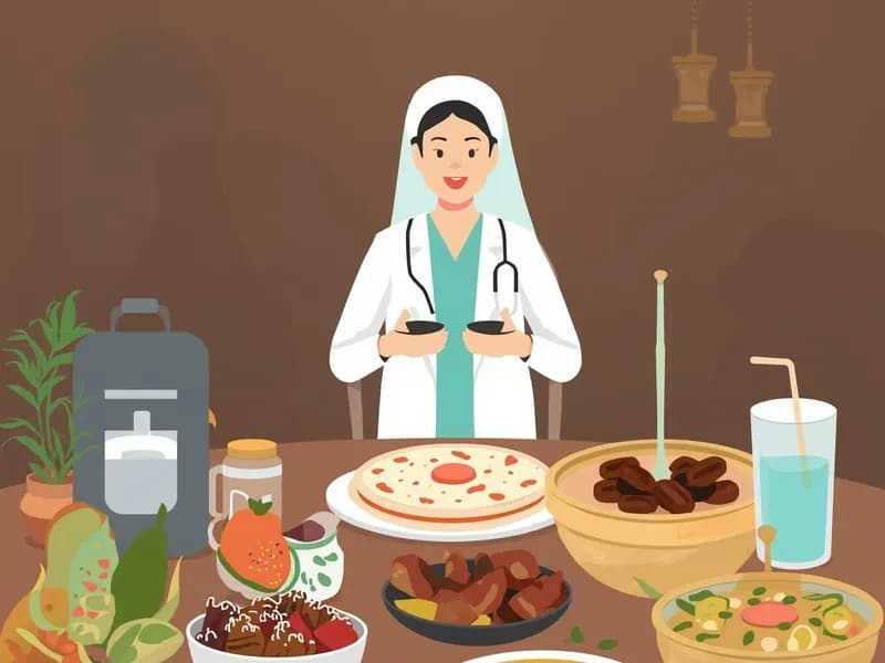 “Ramazan’da Sağlıklı ve Dengeli Beslenme Rehberi: Oruçta Metabolizmayı Yavaşlatmadan Nasıl Beslenmeli?”