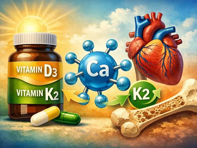 Kemik mi Damar mı? D3 ve K2 Vitaminlerinin Kritik Dengesi