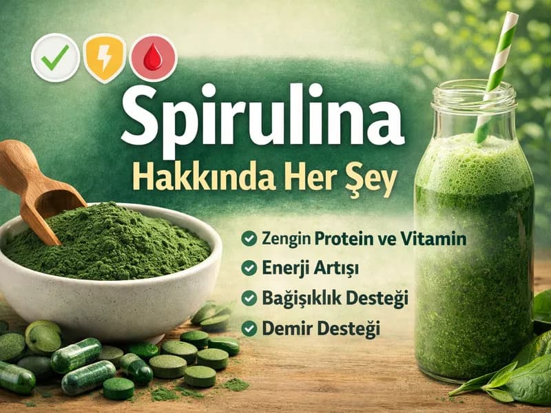 Spirulina Nedir? Ne İşe Yarar?