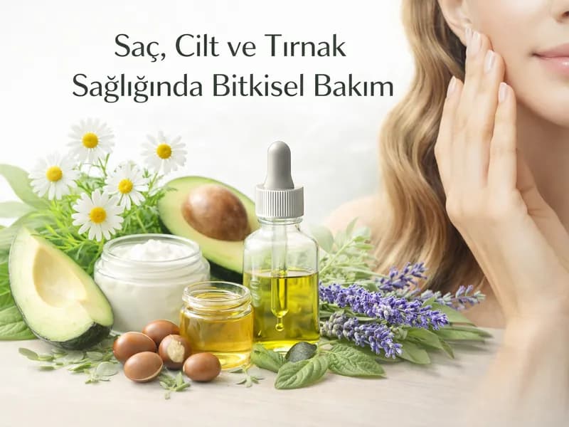 Saç, Cilt ve Tırnak Sağlığında Bitkisel Bakım
