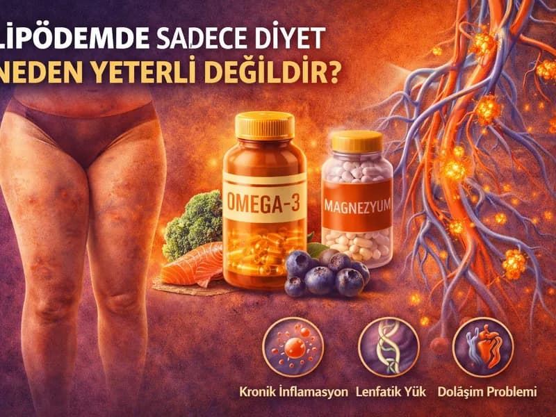 Lipödemde Sadece Diyet Neden Yeterli Değildir?
