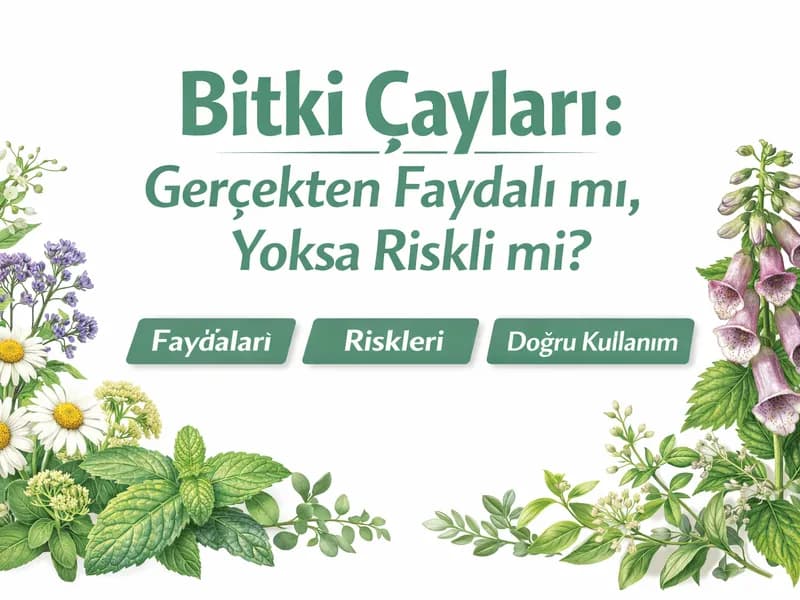 Bitki Çayları: Gerçekten Faydalı mı, Yoksa Riskli mi?