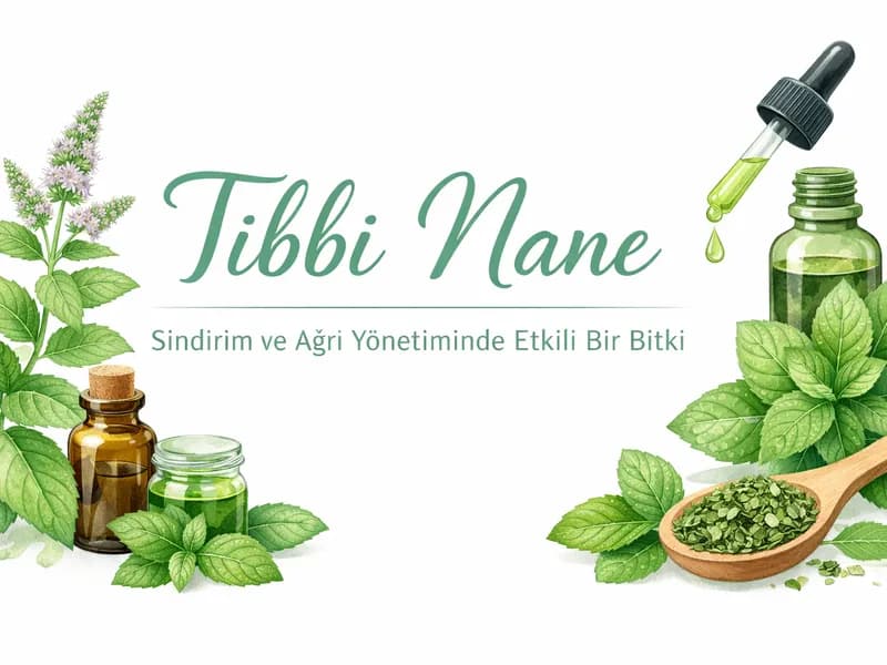 Tıbbi Nane: Sindirim ve Ağrı Yönetiminde Etkili Bir Bitki