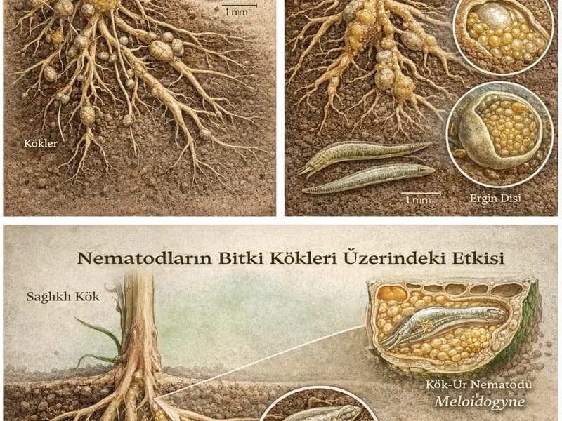 Toprakta Görünmeyen Tehlike: Bitki Paraziti Nematodlar